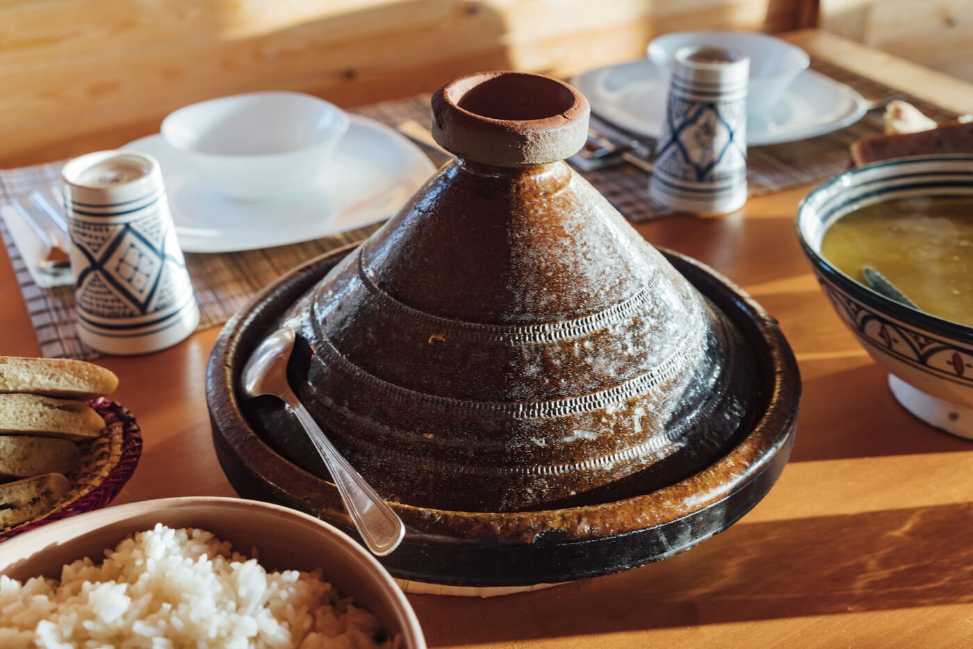 Traditional Moroccan tajine